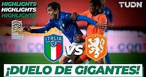 Highlights | Italia vs Holanda | UEFA Nations League 2020 | TUDN