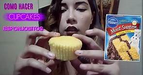 Receta de cupcakes de Cajita/ Como yo los preparo