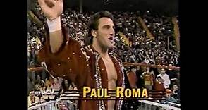 Rick Martel vs Paul Roma SuperStars April 28th, 1990