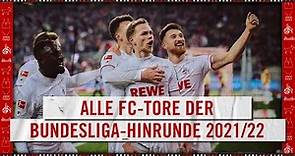 ALLE TORE des 1. FC KÖLN in der Hinrunde 2021/22 | Bundesliga | Modeste
