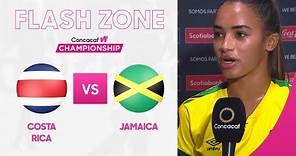 Concacaf Women's Championship 2022 Flash Zone | Kalyssa Vanzanten from Jamaica