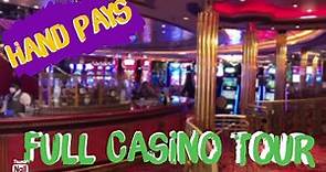 Full Casino Tour Royal Caribbean Mariner of the Seas Poker Tournament Hand Pay slots Free Cruise