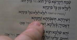 Mourner's Kaddish: How to Say This Jewish Prayer