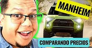 Manheim comparando precios en las subastas de autos