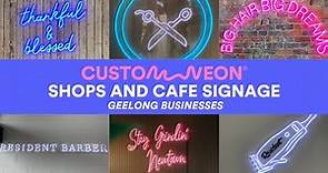 See Custom Neon® Business Signs IRL: Neon Sign Styling & Installation Ideas for Shops & Cafes