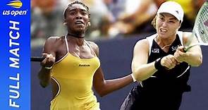 Venus Williams vs Martina Hingis in a brilliant contrast of style! | US Open 2000 Semifinal