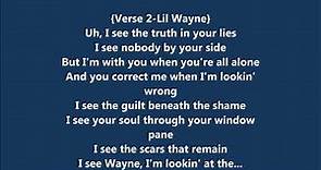 Lil Wayne Mirror On The Wall feat Bruno Mars LYRICS