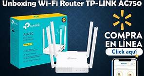 Router inalámbrico Tp-link Archer C24 AC750 repetidor WIFI | Experiencia Walmart.com | Unboxing