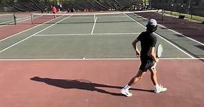 High school Tennis Match - Tyler Blanz (UTR 8.82) vs Josh Mandelbaum (11.06) - GR vs Newark Academy