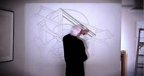 Michael Craig-Martin's "Drawings": Installation Timelapse