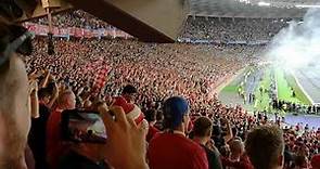 Liverpool fans singing One Kiss - Dua Lipa // Champions League final 2018