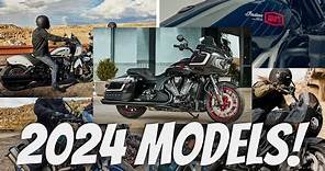 INDIAN MOTORCYCLE ANNOUNCES 2024 MODEL YEAR LINEUP
