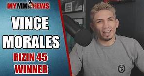 UFC vet Vince Morales on RIZIN 45 win, three-fight win streak & 2024 plans