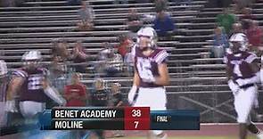 Highlights: Benet Academy 38, Moline 7