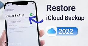 How to Restore iCloud Backup without Resetting iPhone