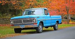 Ford F-100 pickup truck 1970 review