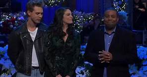 SNL Cast and Austin Butler Sing Blue Christmas to Cecily Strong