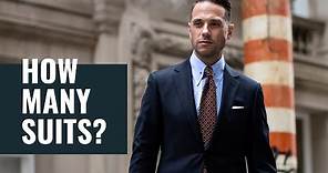 How Many Suits Do You REALLY Need? | Menswear & Men's Style Essentials