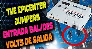 Configuración Jumpers EPICENTER Entradas y Voltajes de Salida #Mundo_Car_Audio #Epicenter_mx