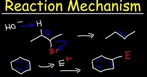 Organic Chemistry - Reaction Mechanisms - Addition, Elimination, Substitution, & Rearrangement