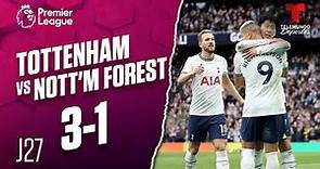 Highlights & Goals: Tottenham vs. Nottingham Forest 3-1 | Premier League | Telemundo Deportes