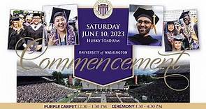 2023 University of Washington Commencement