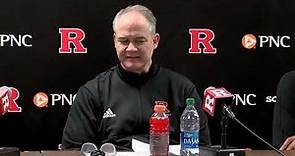 Steve Pikiell recaps the Purdue game -- Rutgers Scarlet Knights Basketball