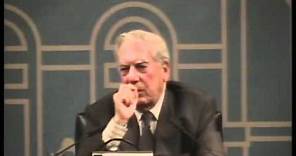 Mario Vargas Llosa en "El libro como universo"