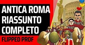 Antica Roma tutta riassunto versione breve, Romolo, Enea Cesare, Augusto , 7, Re, Triumvirato I e II