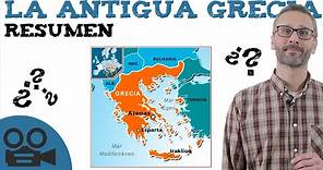 La Antigua Grecia: resumen.
