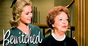 Aunt Clara Tries To Charm Darrin's Parents | Bewitched