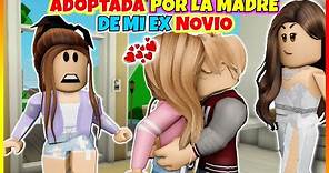 ADOPTADA POR LA MADRE DE MI EX NOVIO 😱 Roblox Brookhaven rp (Historia de Roblox)