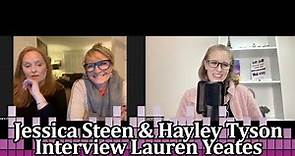 Heartland's Jessica Steen & Writer Hayley Tyson Interview Lauren Yeates