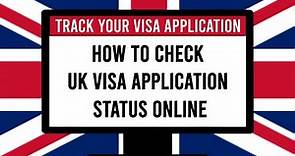 How to check UK visa application status online | How to track a UK visa application!