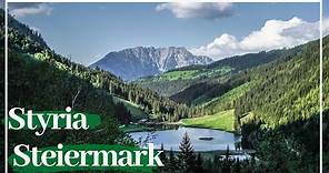 Lakes and mountains of Styria (Steiermark)