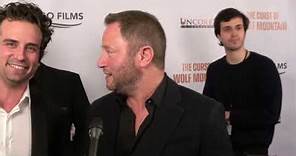 David Lipper Carpet Interview at The Curse of Wolf Mountain Premiere