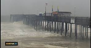 LIVE: Ocean City, Maryland pier cam shows coastal storm impacts