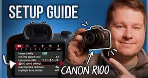Best Canon EOS R100 Settings (R100 Setup Guide)