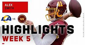 Every Alex Smith Play in Return From Injury | NFL 2020 Highlights