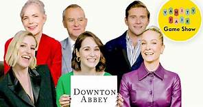 How Well Does the Downton Abbey Cast Know One Another? | Vanity Fair Game Show