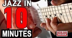 Play Jazz Guitar in 10 Minutes