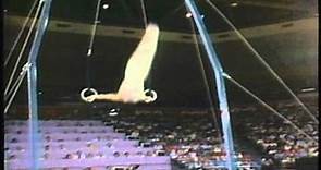 Gymnast Koji Gushiken scores 9.95 at the Olympic Games 1984!