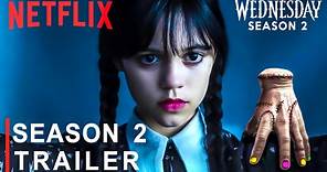 Wednesday Addams: Season 2 - First Trailer | Jenna Ortega | Netflix | wednesday season 2 trailer