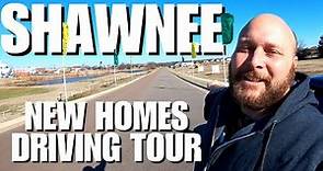 Where to Live in The Oklahoma City Metro 🏡 Shawnee, OK NEW HOMES Driving Tour - Living in Shawnee