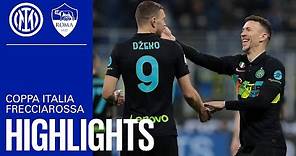 Dzeko & Sanchez fire Inter into the semi-finals! ⚫🔵 INTER 2-0 ROMA | HIGHLIGHTS | COPPA ITALIA 21/22