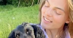 Damian Hurley cradles the family pooch in adorable Instagram video