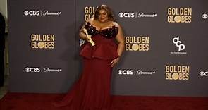 Da Vine Joy Randolph calls Golden Globes dress a dream come true