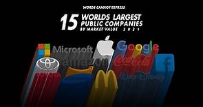 Top 15 Largest Public Companies in The World by Market Value | 2021 | Forbes 100