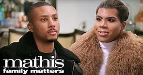 EJ Johnson Helps Greg Jr. Prepare to Publicly Come Out | Mathis Family Matters | E!