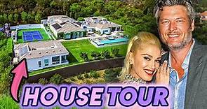 Gwen Stefani & Blake Shelton | House Tour 2020 | New $3 Million Encino House & More